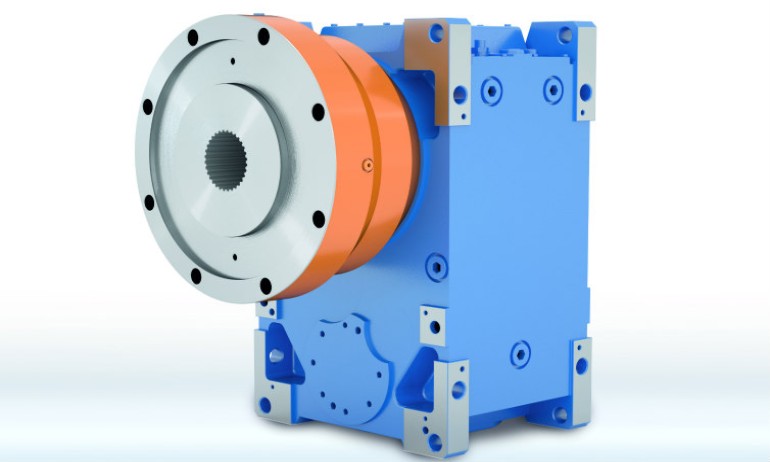 MAXXDRIVE with extruder flange 